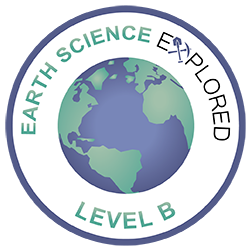 Earthscience_explored_B badge 02 BW