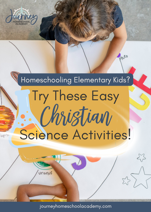 Discover easy, faith-focused science activities perfect for parents homeschooling elementary kids. Engage your children in joyful, hands-on learning!