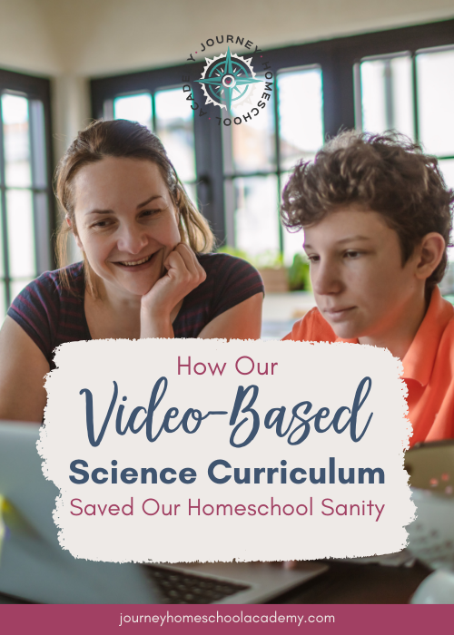 How Our Video-Based Science Curriculum Saved Our Homeschool Sanity