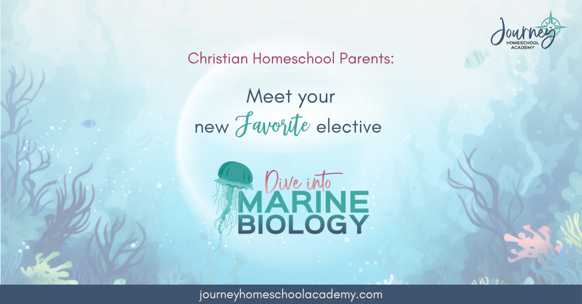 Journey Homeschool Academy’s Marine Biology elective