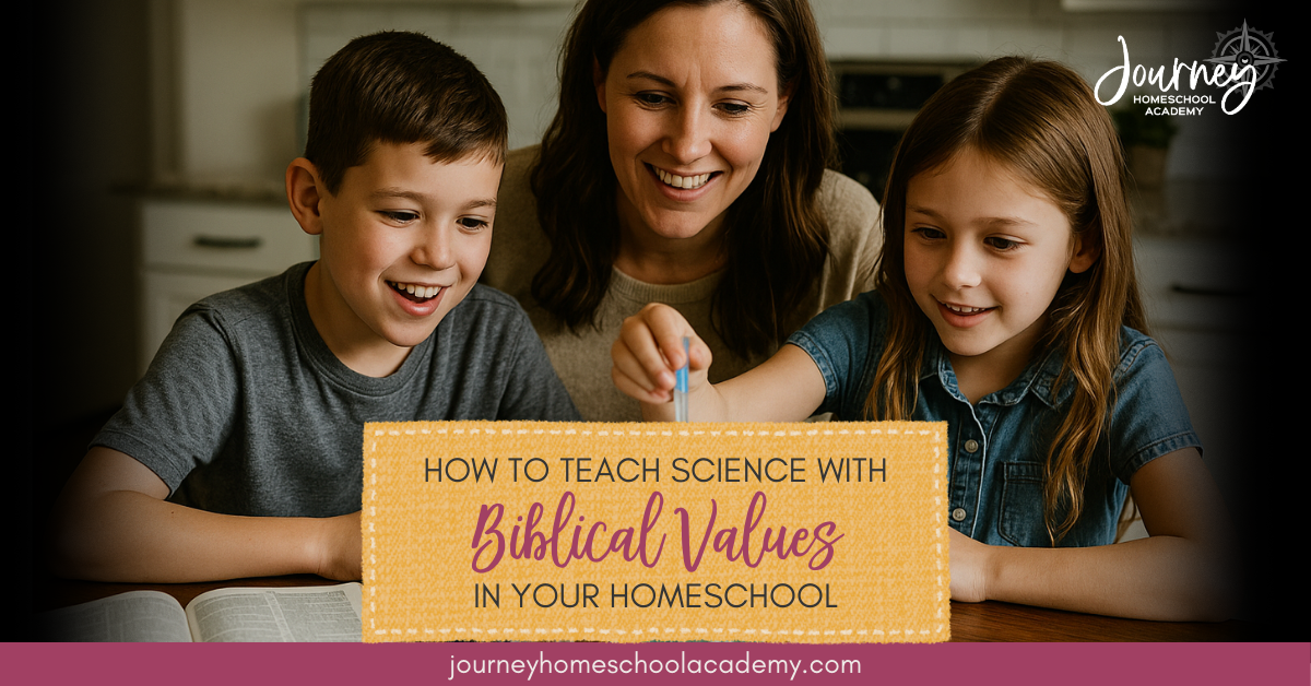 How to Teach Science with Biblical Values in Your Homeschool