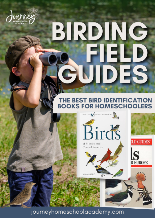Birding Field Guides: The Best Bird Identification Books for Homeschoolers by Journey Homeschool Academy