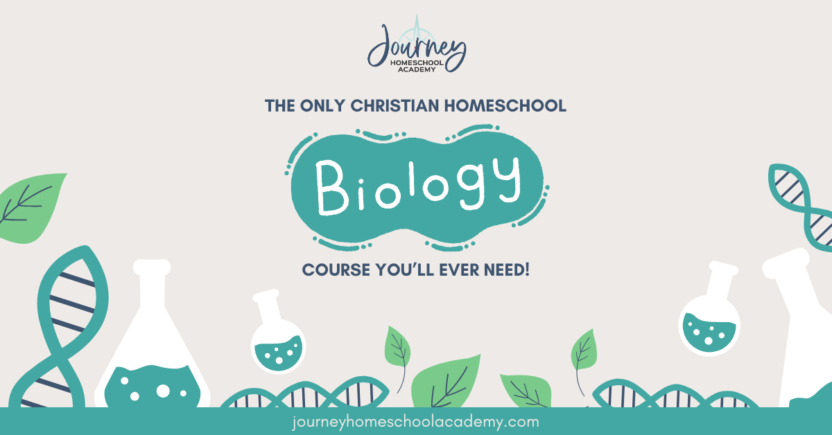 The Only Christian Homeschool Biology Course You’ll Ever Need!