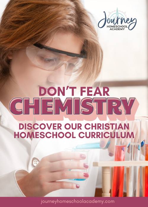 Experience Chemistry Christian homeschool chemistry curriculum with video lessons, student workbooks, and online lab demonstrations.